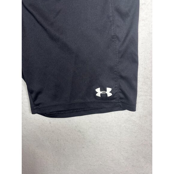 Under Armour Youth Loose Fit HeatGear Shorts Black Large - Picture 2 of 7